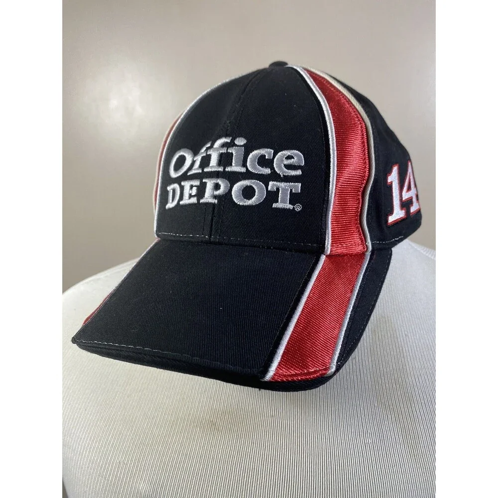 Office Depot Tony Stewart Hat #14 Baseball Cap Racing NASCAR Mens One Size
